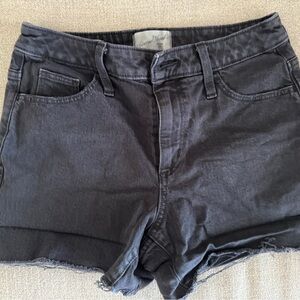 Universal Thread Black Denim Jean Shorts